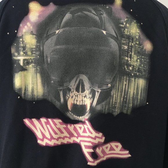 Wilfred Free Black Zip-up with Skeleton Design - Picture 6 of 7